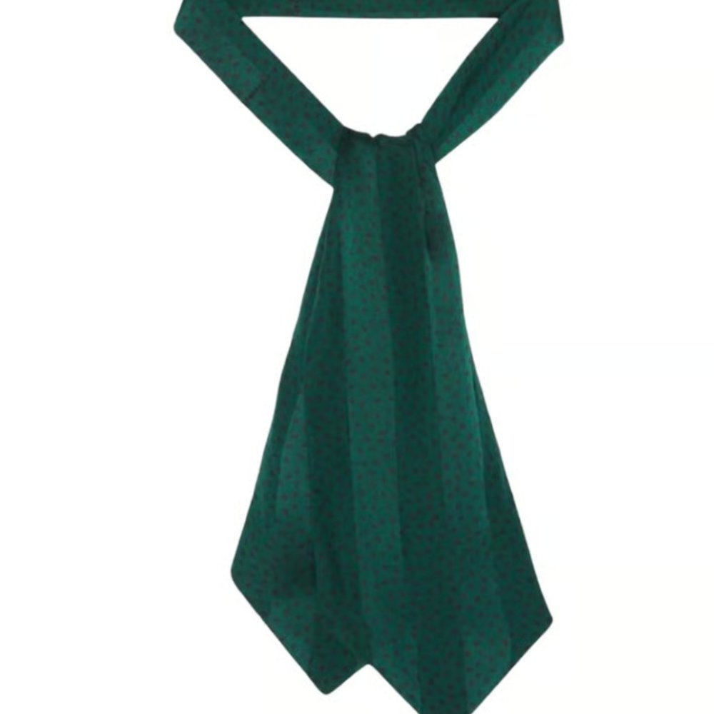 Green Saint Laurent Ascot